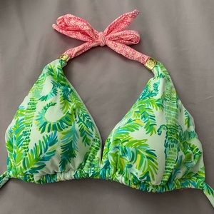 Lilly Pulitzer triangle bikini top